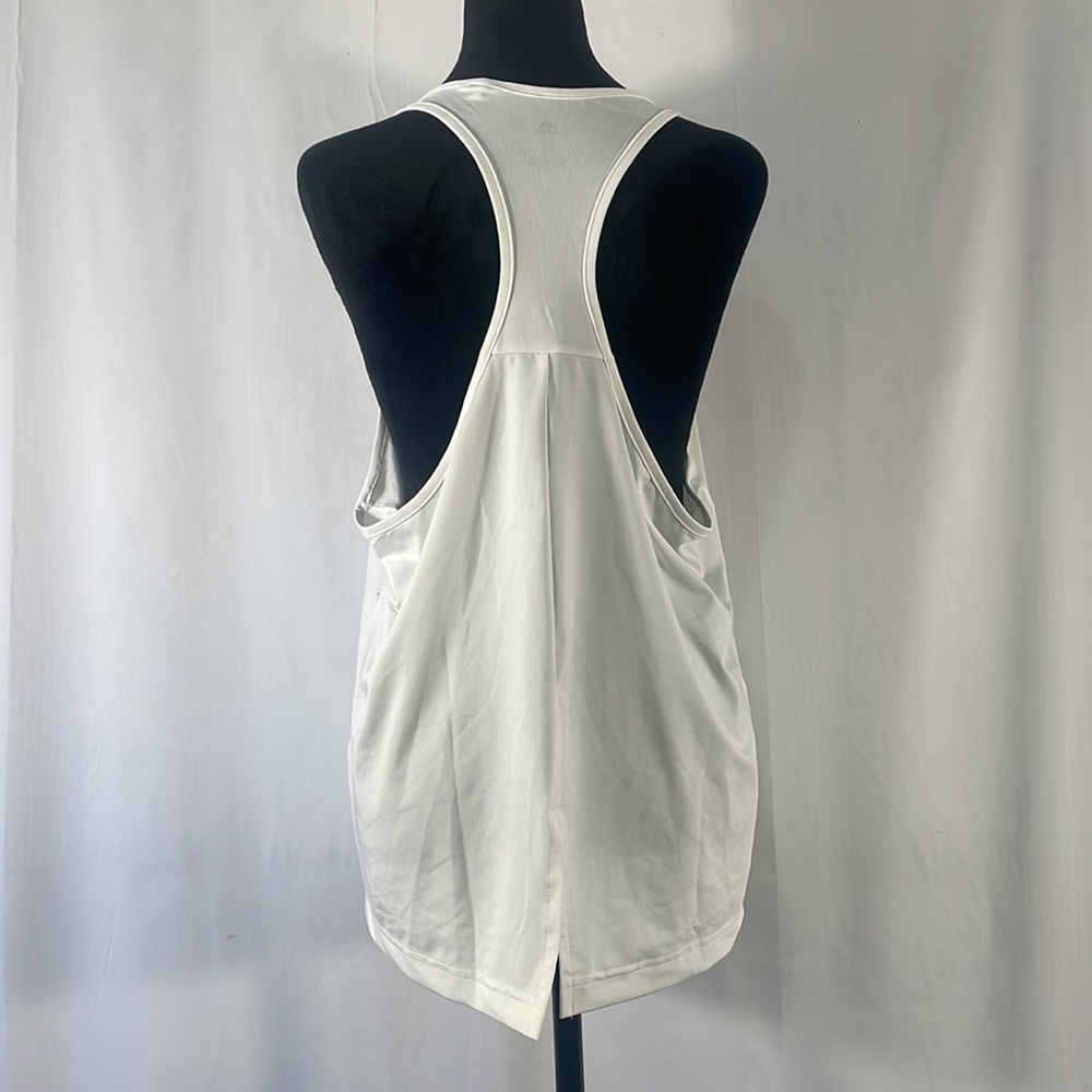 Adidas Original Lose logo White and Black Racerback tank tank, XL, Women’s, New - Picture 3 of 7